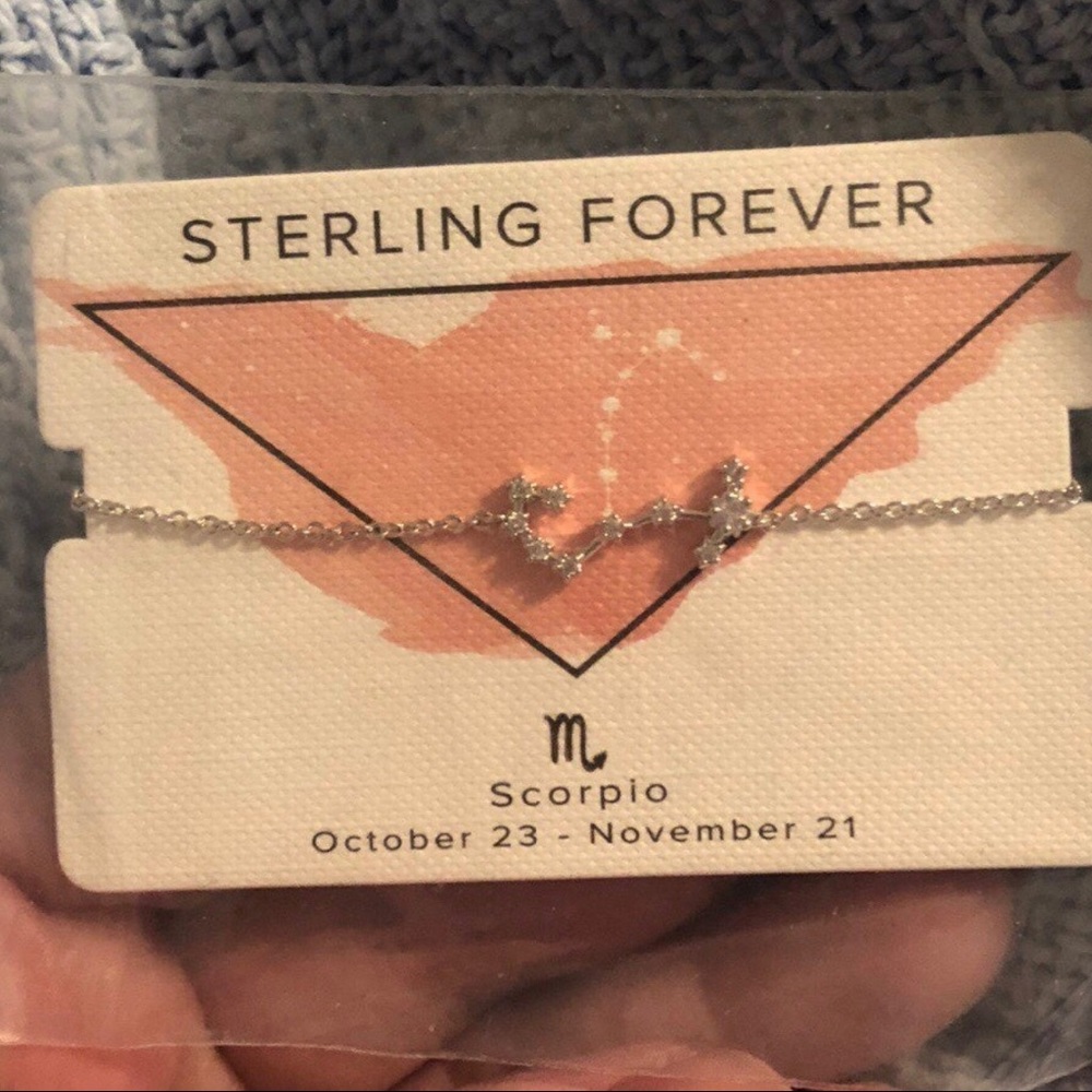 Sterling Forever Scorpio Bracelet